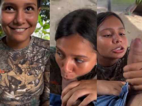 Horny girlfriend की बहार लंड चूसने का Porn Desi MMS
