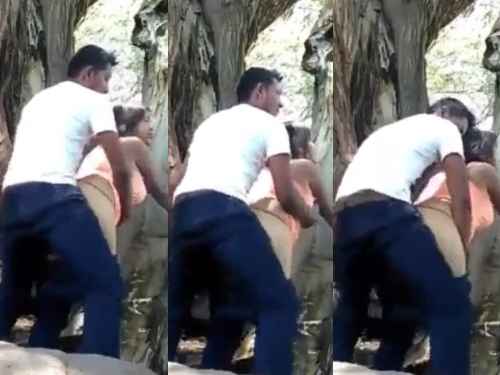 Desi Girlfriend को बाहर जंगल में चोडा Porn Desi MMS
