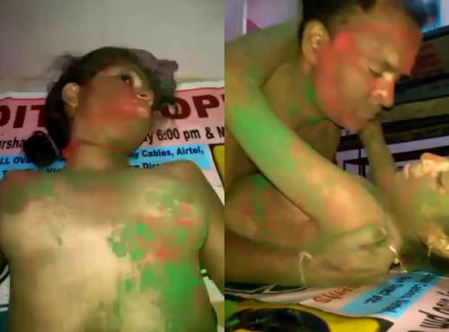 Desi Girl Holi Special चुदाई की वीडियो Porn Desi MMS